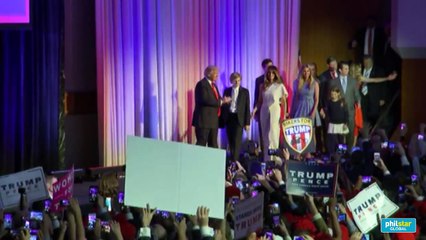 Trump's victory speech: I will be president to all Americans