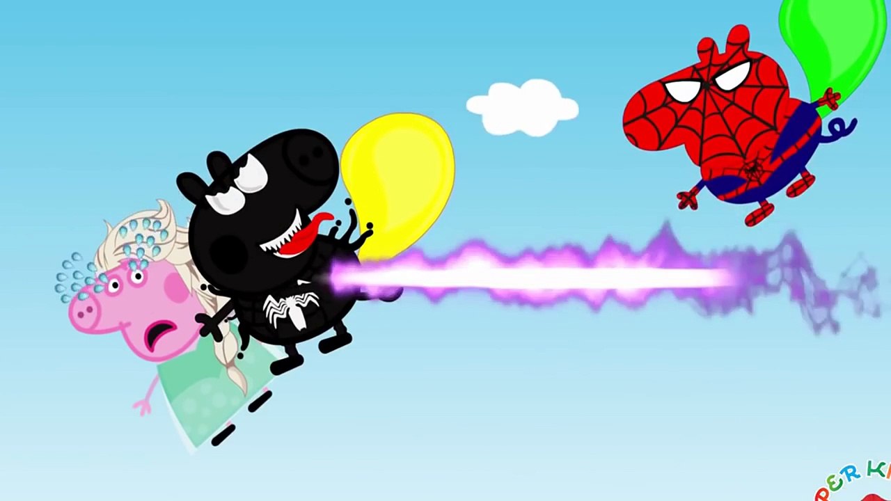 Peppa pig English Doctor Visit! Peppa Pig English George Crying Get Sick Love Story Parody