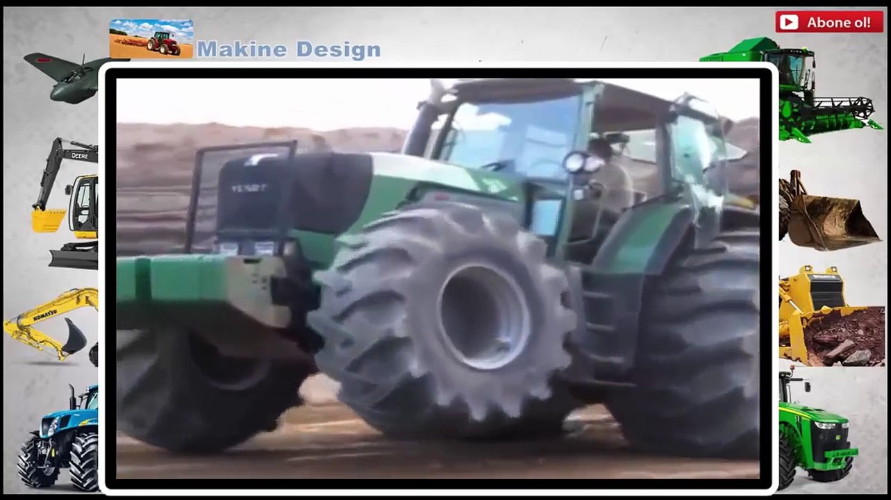 İnanılmaz Güçlü Bir Traktor
