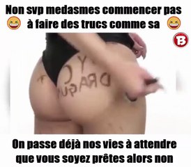 Non svp medasmes commencer pas à faire des trucs comme sa la