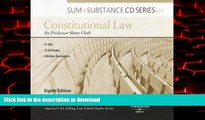 Read book  Cheh s Sum and Substance Audio Constitutional Law, 8th (CD) online to buy