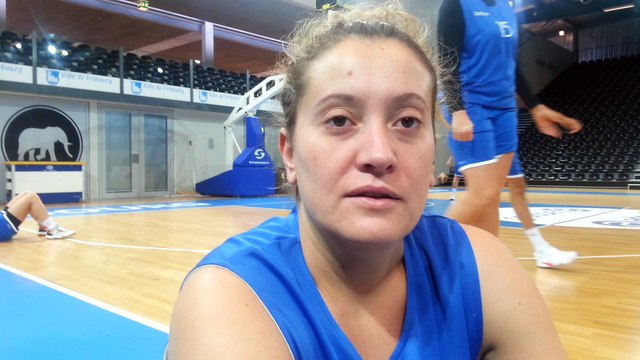 Basket Landes : la capitaine Julie Barennes avant la rencontre contre Fribourg