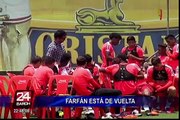 Selección Peruana: André Carrillo será titular mañana ante Paraguay