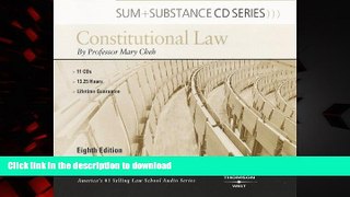 Buy books  Cheh s Sum and Substance Audio Constitutional Law, 8th (CD) online pdf