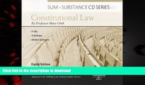 Buy books  Cheh s Sum and Substance Audio Constitutional Law, 8th (CD) online pdf