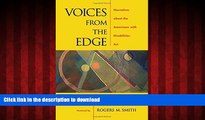 Read book  Voices from the Edge: Narratives about the Americans with Disabilities Act