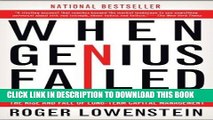 [PDF] When Genius Failed: The Rise and Fall of Long-Term Capital Management Full Online