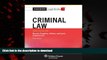 Read book  Casenotes Legal Briefs Criminal Law: Keyed to Bonnie Coughlin Jeffries   Low 3e