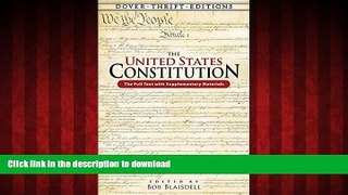 Read books  The United States Constitution: The Full Text with Supplementary Materials (Dover
