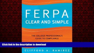 liberty books  FERPA Clear and Simple: The College Professional s Guide to Compliance online to buy