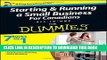 [PDF] Starting and Running a Small Business For Canadians For Dummies All-in-One Full Collection