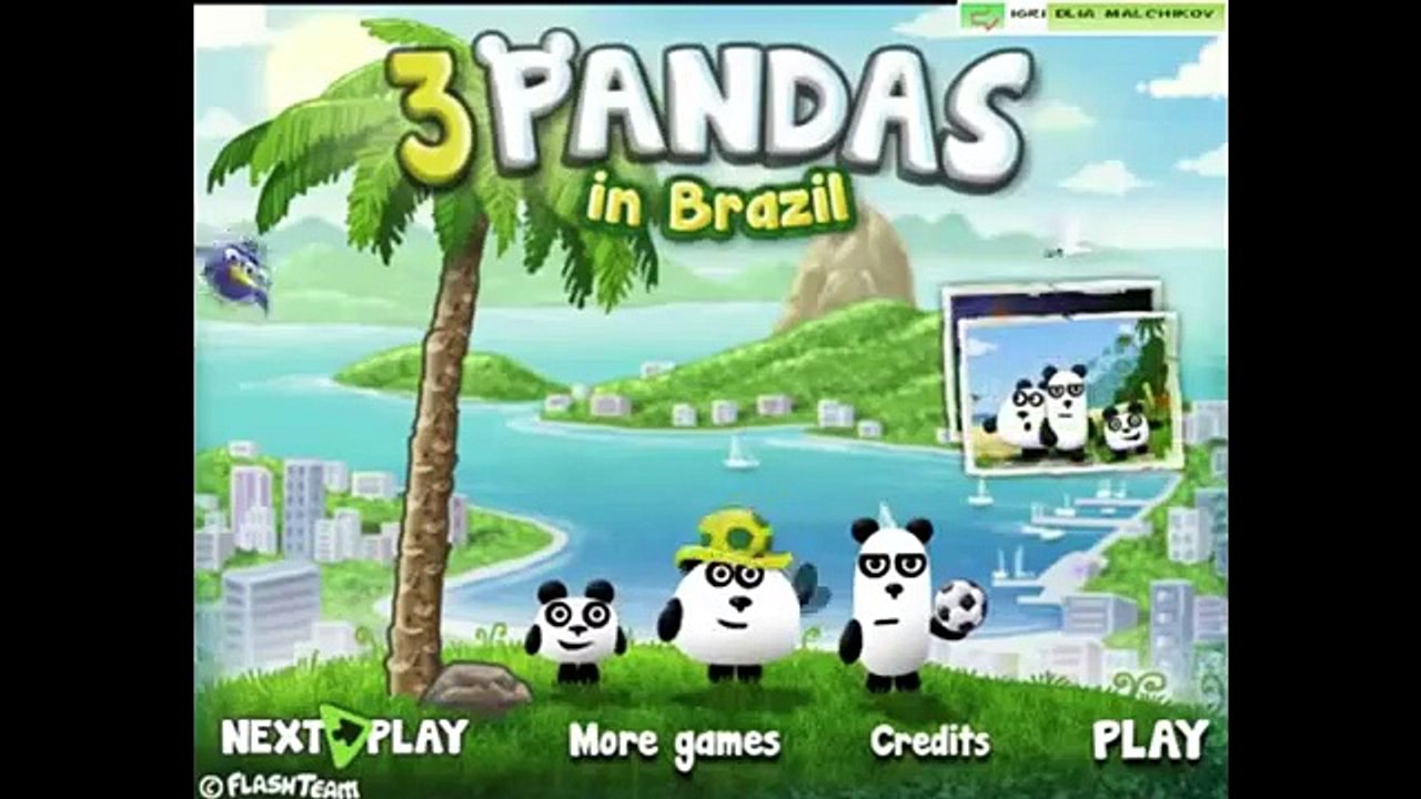3 ПАНДЫ в Бразилии - #часть 7 (3 PANDAS in Brazil - #Part 7)