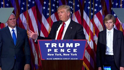 Donald Trump wins White House in stunning upset