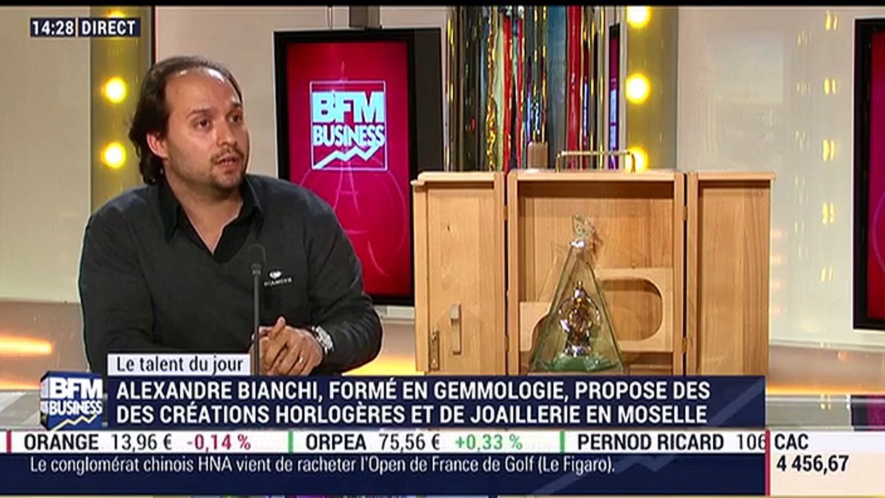 Le Talent du jour: Alexandre Bianchi, joaillier horloger - 08/11