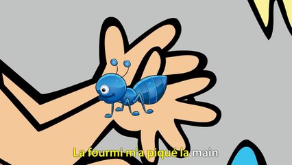 La fourmi ma piqué la main --- Chansons enfantines
