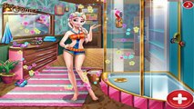 Elsa Sauna Flirting Realife | Game for Little kids - Kissing Game