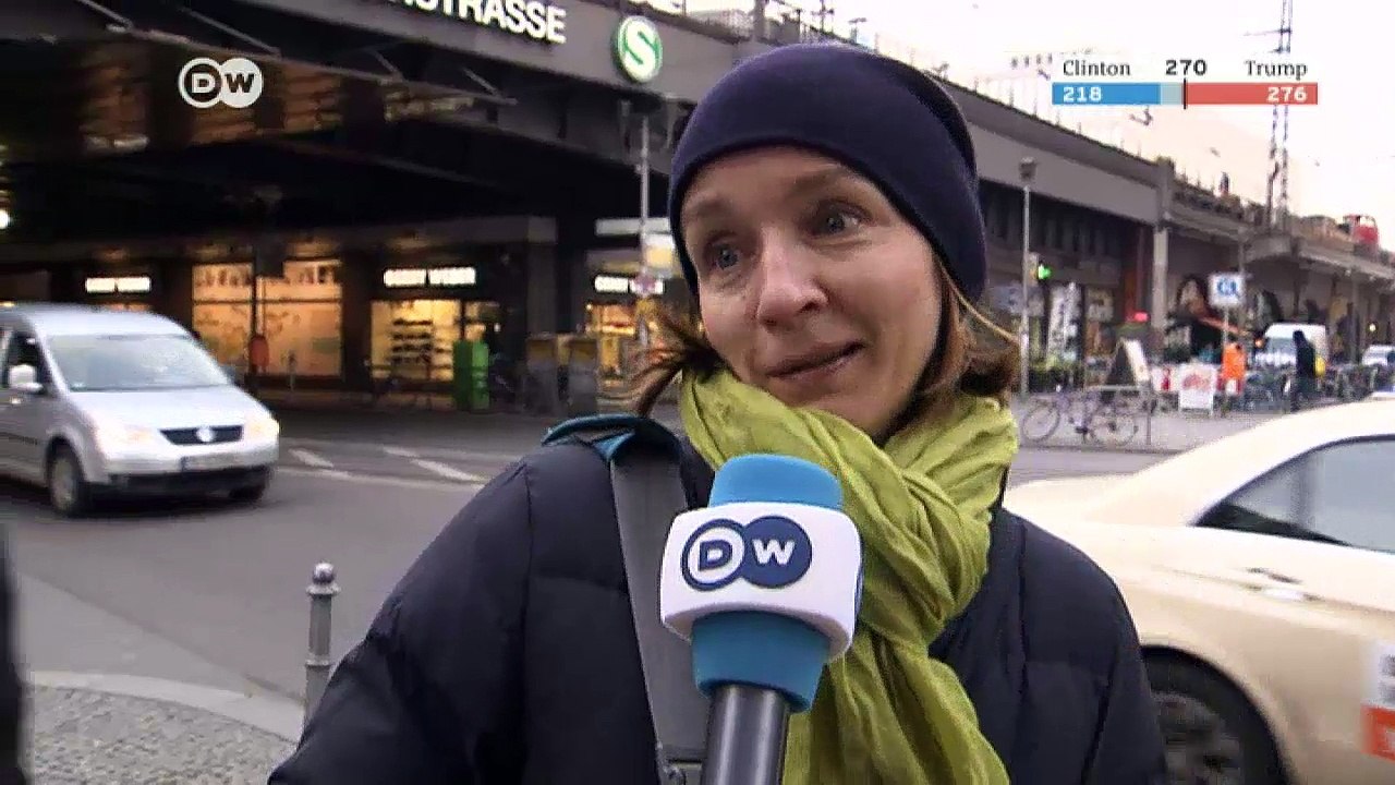 Berlin: Besorgnis über Trump-Sieg
