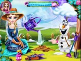 Elsa | Olaf | Gardening | Game | アナ雪エルサ｜ごっこ遊びゲーム ｜lets play! ❤ Peppa Pig