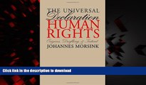 Read book  The Universal Declaration of Human Rights: Origins, Drafting, and Intent (Pennsylvania