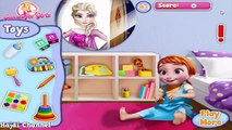 Frozen Games - Elsa Playing With Baby Anna - Princess Games for Girls