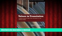 liberty book  Values in Translation: Human Rights and the Culture of the World Bank (Stanford