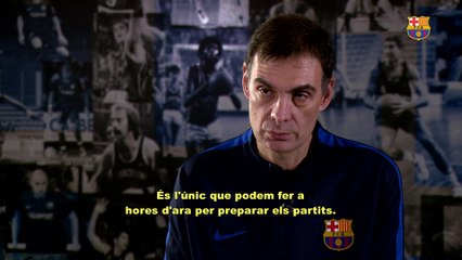 L'entrevista a Giorgios Bartzokas al programa Hora B de Barça TV