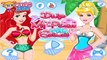 Disney Princess Elsa Anna Snow White Ariel and Cinderella Swimsuit Dress Up Games for Girls