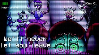 FNAF SISTER LOCATION SONG _The Show has Begun_ (BABY SINGS!                                                             FNAF Sister Location song animation  )