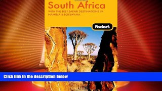 Big Deals  Fodor s South Africa, 5th Edition: With the Best Safari Destinations and National Parks