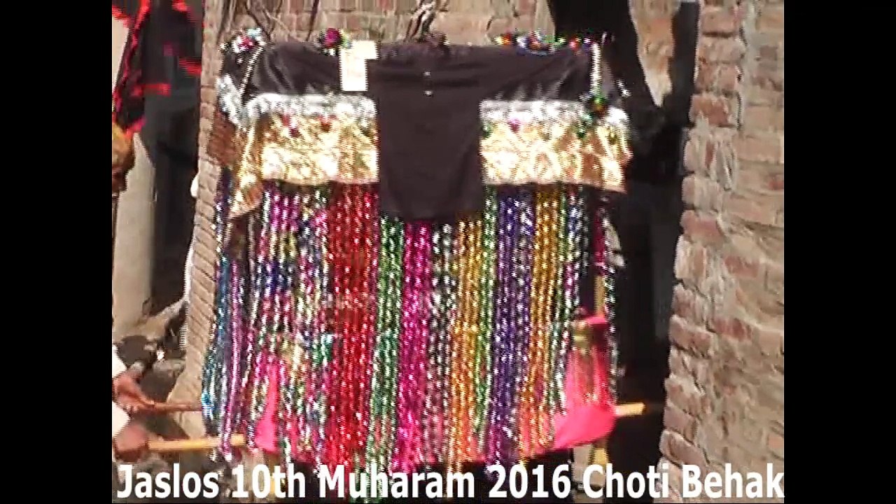 Jalos Shehzada Ali Asghar asw 10th Muharam 1438(2016) Choti Behak Hafizabad1