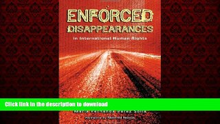 Read book  Enforced Disappearances in International Human Rights online to buy