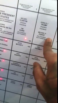 Voting Machine Refuses To Let Me Vote For Donald Trump!!! VOTER FRAUD