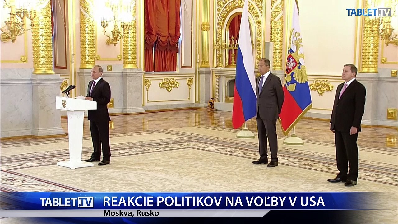 Takto reagovali na prezidentské voľby v USA svetoví politici