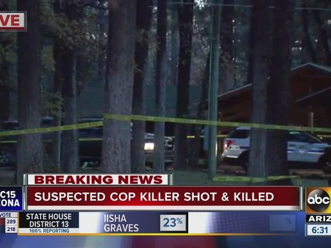 Suspect in deadly shooting of Show Low officer shot, killed during barricade