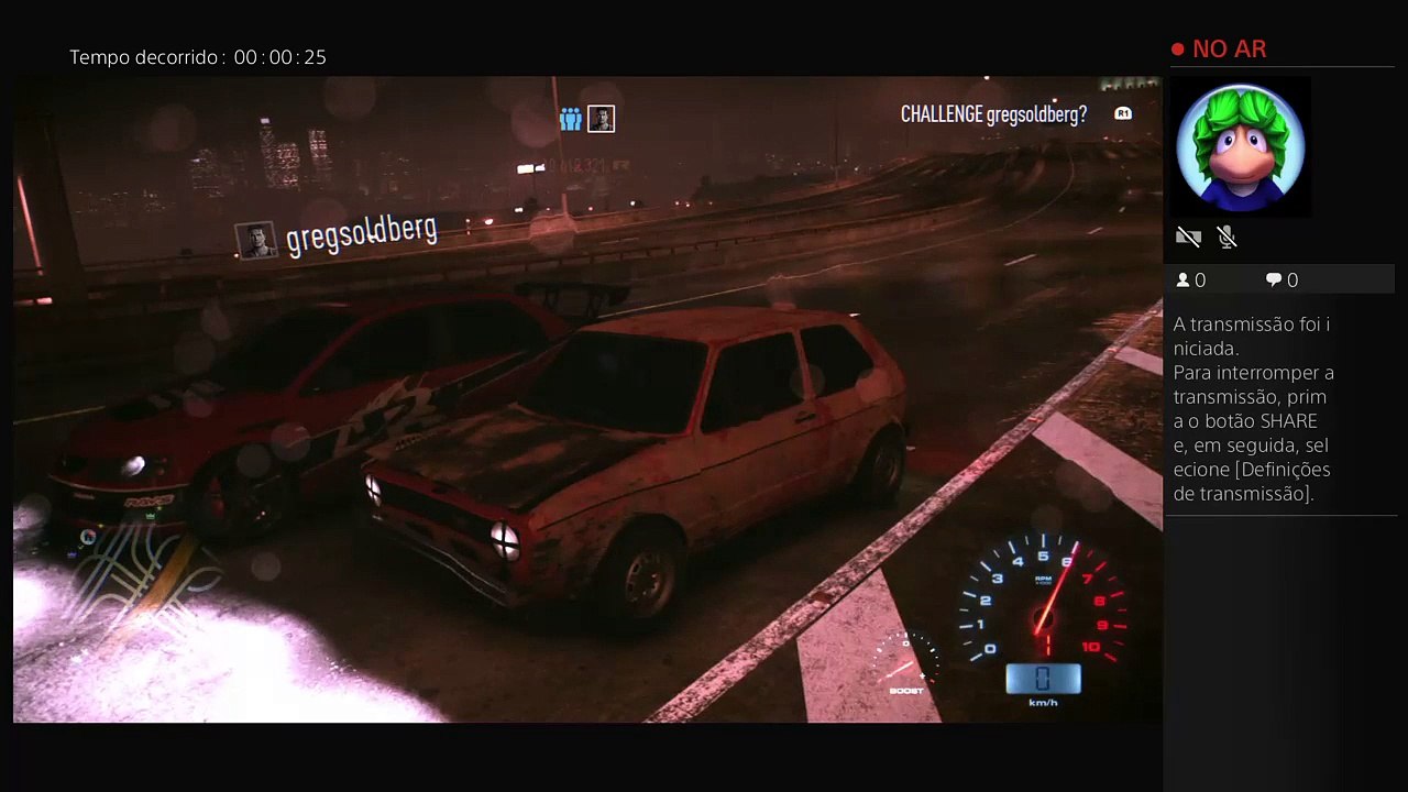 Transmissão ao vivo da PS4 de Pedro1990R (2)