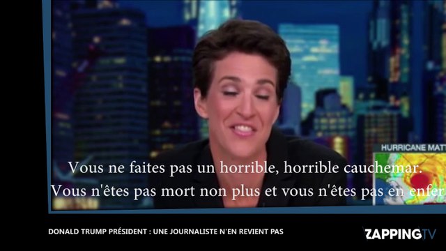 Donald Trump Président : La réaction hallucinée d’une présentatrice fait le buzz ‘’Vous n'êtes pas mort et vous n'êtes pas en enfer'' (Vidéo)