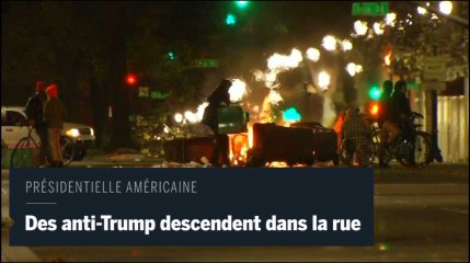 Les manifestations anti-Trump se multiplient