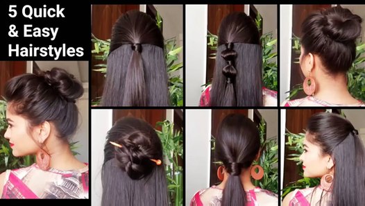 5 Quick Easy Hairstyles For Medium To Long Hair Back To School