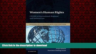 Best book  Women s Human Rights: CEDAW in International, Regional and National Law (Studies on