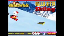 Hello Kitty Downhill Skiing Game Online