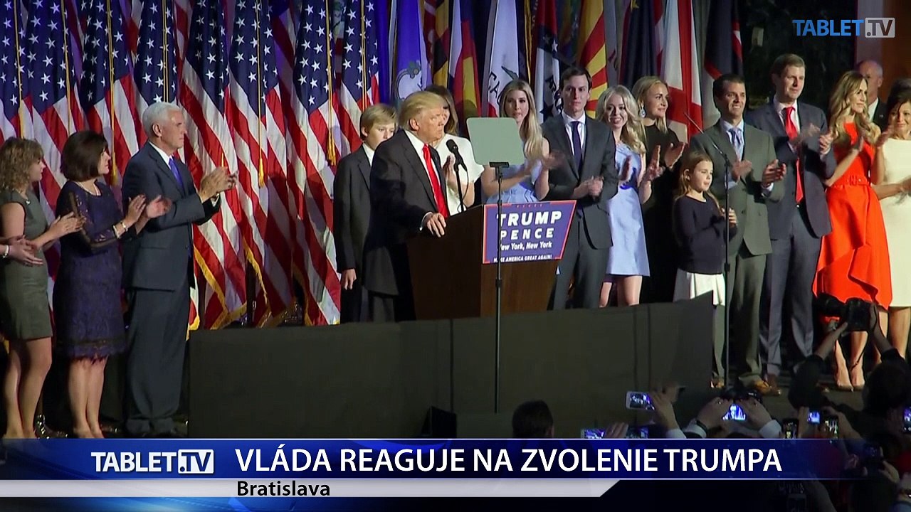 Reakcie slovenských politikov na víťazstvo D. Trumpa