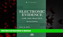 Buy book  Electronic Evidence: Law and Practice (Electronic Evidence: Law   Practice) online
