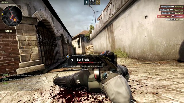 TRIPLE KNIFE KILL! - CS GO Funny Moments in Competitive