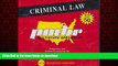 Best books  PMBR Multistate CD Review: Criminal Law (PMBR Multistate Specialist