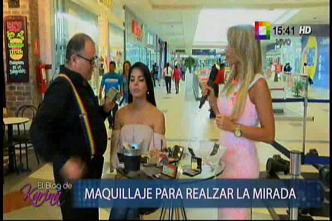 Karla Arriola con Maquillaje para realzar la mirada