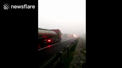 Pile-up on motorway kills nine in southern China