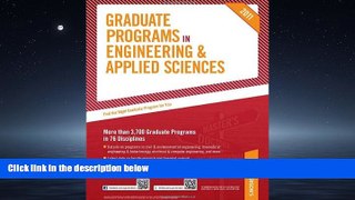 FREE DOWNLOAD  Graduate Programs in Engineering   Applied Sciences (Peterson s Graduate Programs