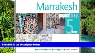 READ FULL  Marrakesh PopOut Map: pop-up city street map of Marrakesh city center - folded pocket