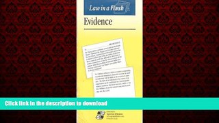 liberty book  Law in a Flash Evidence online for ipad