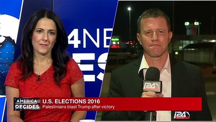 Palestinians blast Trump after victory